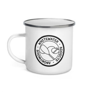 Whitewater Addicts Anonymous Enamel Mug