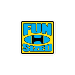 Fun Sized Canoe Stickers